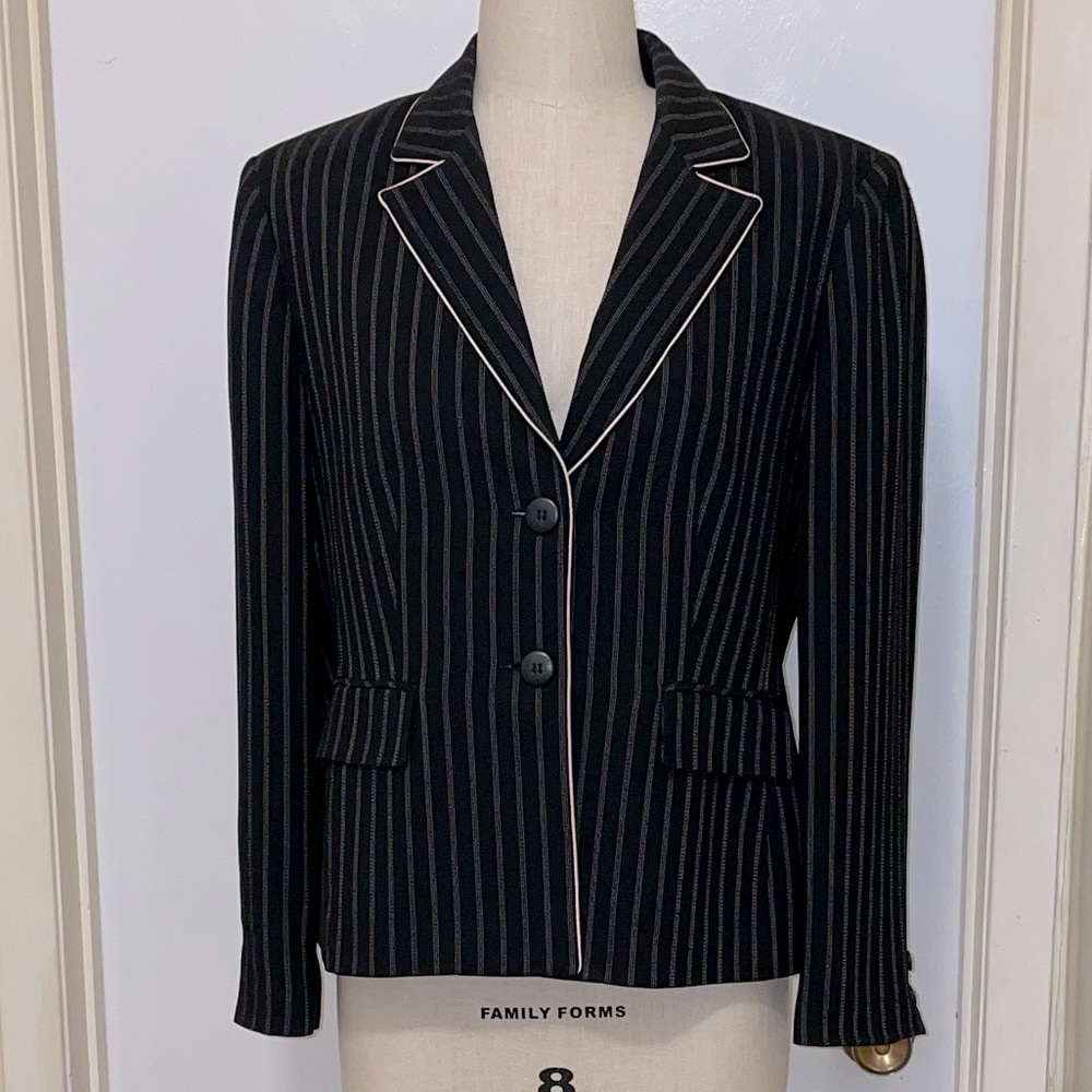 Vintage Pinestripe Conrad C Blazer